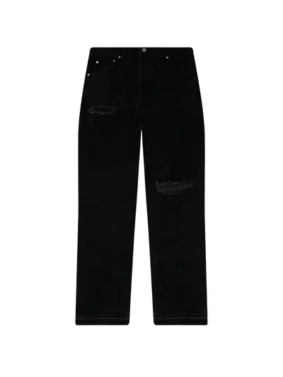 Represent Logo Jeans For Men In Black