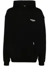 Represent Sweatshirt Cotton Front Pocket Hooded Design In Black