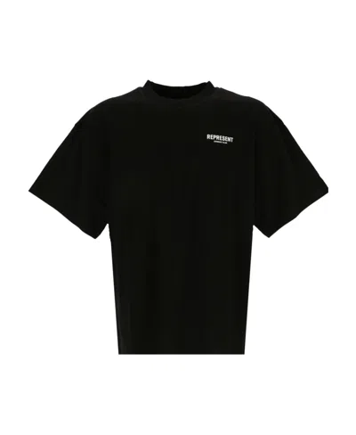 REPRESENT LOGO-PRINT T-SHIRT