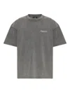 Represent Logo-print Short-sleeve T-shirt In Gray