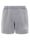 Represent Logo-print Shorts In Gray