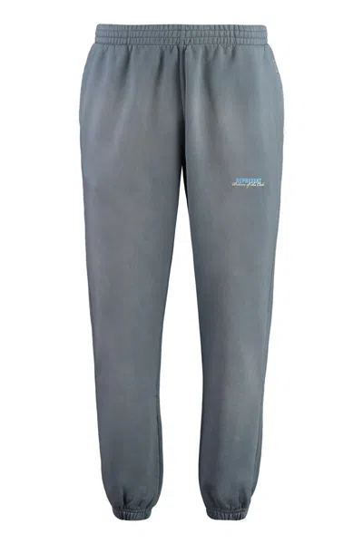 Represent Logo Print Sweatpants In Grey