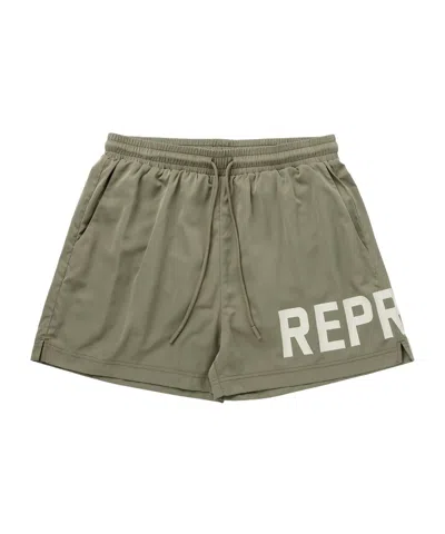 REPRESENT REPRESENT LOGO-PRINTED ELASTIC WAIST SWIM SHORTS