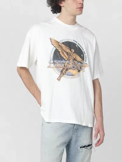 Represent Logo Print T-shirt In White