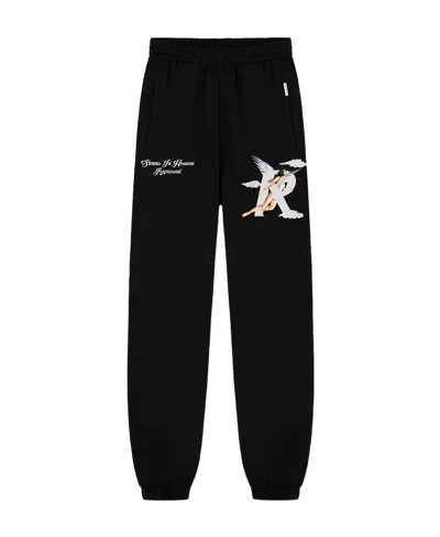 Represent Man Pants Black Size Xl Cotton