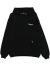 Represent Cotton Sweatshirt With Logo Print In Black