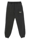 Represent Logo Track Pants In Black
