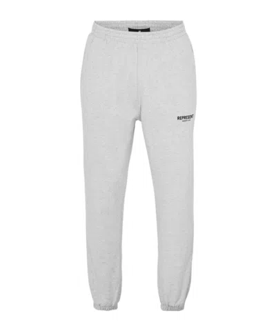 Represent Logo Track Pants In Gray