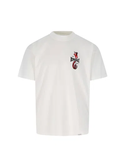 Represent Logo T-shirt In White