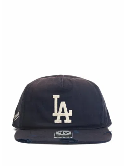 Represent Logo-embroidered Baseball Cap In Brown