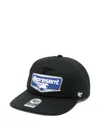 Represent Logo-embroidered Baseball Cap In Orange