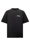 Represent Logo-embroidered Cotton T-shirt In Multi