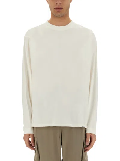 Represent Long Sleeve Initial T-shirt In White