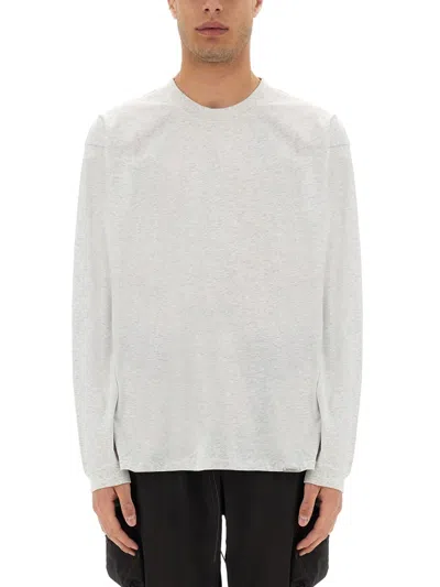 Represent Long Sleeve Initial Tshirt In White
