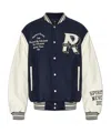 Represent Owners Club Varsity Jacket In Black