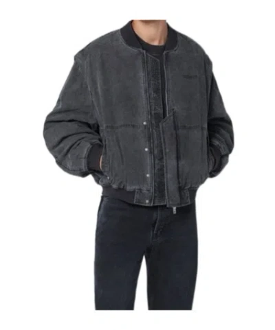 Represent Long-sleeved Casual Jacket In Black