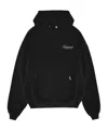 Represent Black Hoodie With Logo Lettering Detail On The Front And Maxi Logo Print On The Rear In Cotton Man In Black