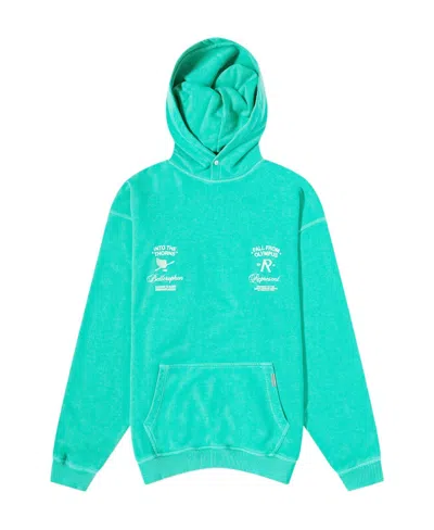 Represent Long-sleeved Hooded Sweater In Blue