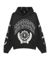 Represent Long-sleeved Hooded Sweatshirt In Black
