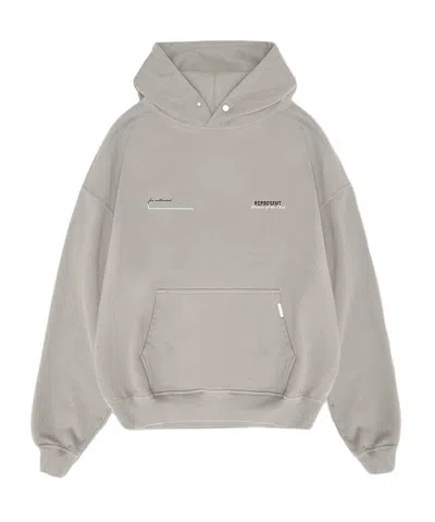 Represent Long-sleeved Hoodie In Gray