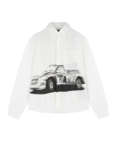 Represent Long-sleeved Shirt In White