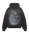 Represent Faded Atlas Hoodie In Black