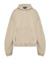 Represent Kangaroo-pocket Hooded Sweater In Neutral