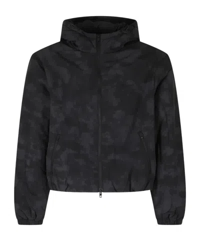 Represent Long-sleeve Hooded Jacket In Black