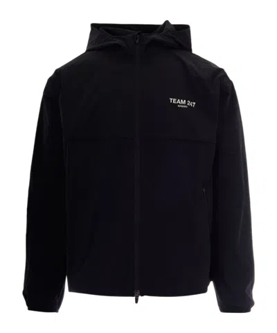 Represent Long-sleeved Casual Jacket In Black