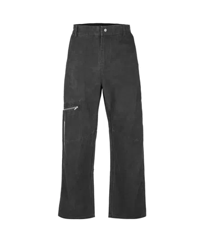 Represent Loose-fitting Cargo Pants In Gray