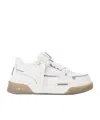Represent Studio Leather Gradient Sole Sneakers In Multi