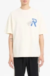 REPRESENT REPRESENT LUGGAGE TAG OVERSIZE GRAPHIC T-SHIRT