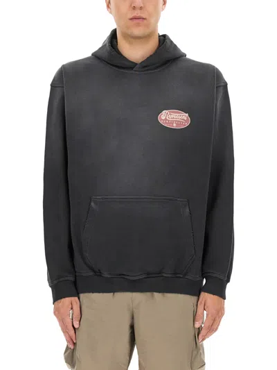 Represent Luxury Regular Fit Sweatshirt In Black