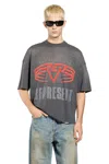 Represent Reversible Living Legacy Tour T-shirt In Grey In Multi