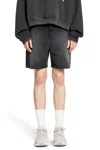 Represent Man Black Shorts & Skirts In Black