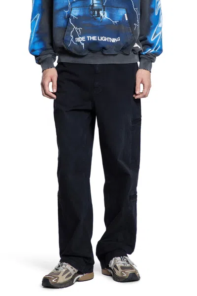 Represent Man Black Trousers