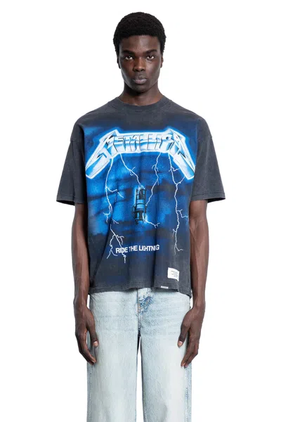 Represent Man Grey T-shirts & Tank Tops