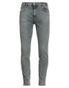 Represent Man Jeans Blue Size 32 Cotton, Elastane In Gray