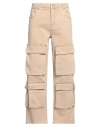 Represent Pants  Men Color Beige In Beige