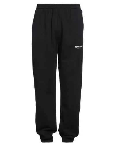 Represent Man Pants Black Size Xl Cotton
