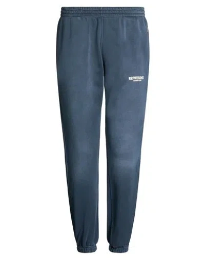 Represent Man Pants Navy Size Xs Cotton In Blue