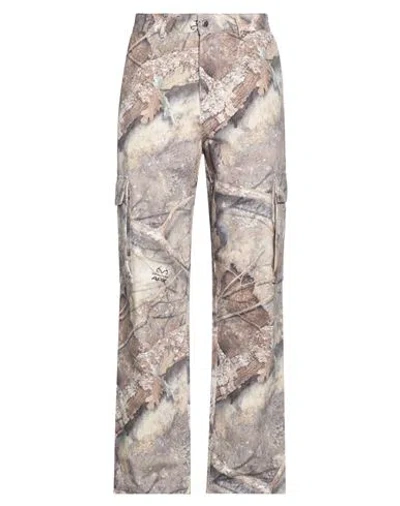 Represent Man Pants Taupe Size Xl Cotton In Multi