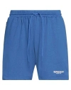 Represent Logo-print Track Shorts In Blue