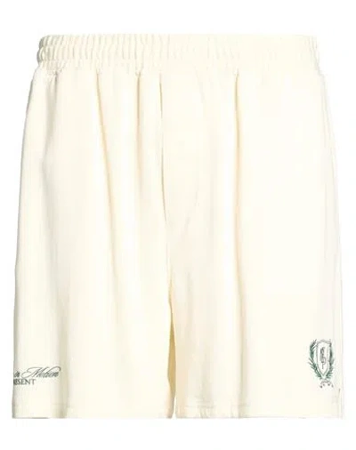 Represent Man Shorts & Bermuda Shorts Ivory Size Xl Tencel In Neutral