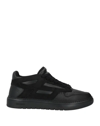 Represent Man Sneakers Black Size 8 Leather