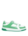 Represent Man Sneakers Green Size 7 Leather