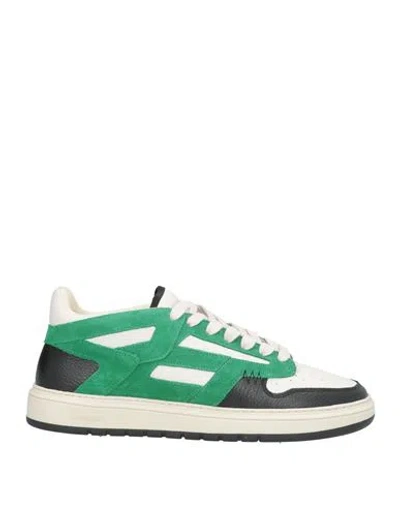 Represent Man Sneakers Green Size 7 Leather