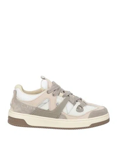 Represent Man Sneakers Taupe Size 8 Textile Fibers, Leather In Grey