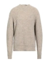 Represent Man Sweater Light Brown Size Xl Acrylic, Polyamide, Wool, Mohair Wool In Beige
