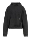 Represent Man Sweatshirt Black Size L Cotton In Black